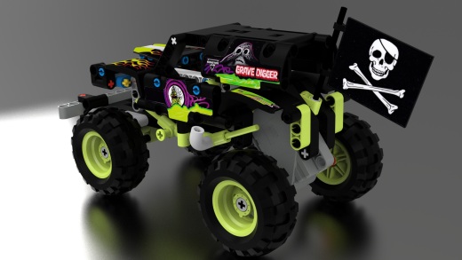 lego-42118-monster-jam-grave-digger.1-乐高玩具赛车缩略图